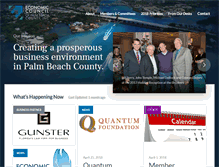 Tablet Screenshot of economiccouncilpbc.org